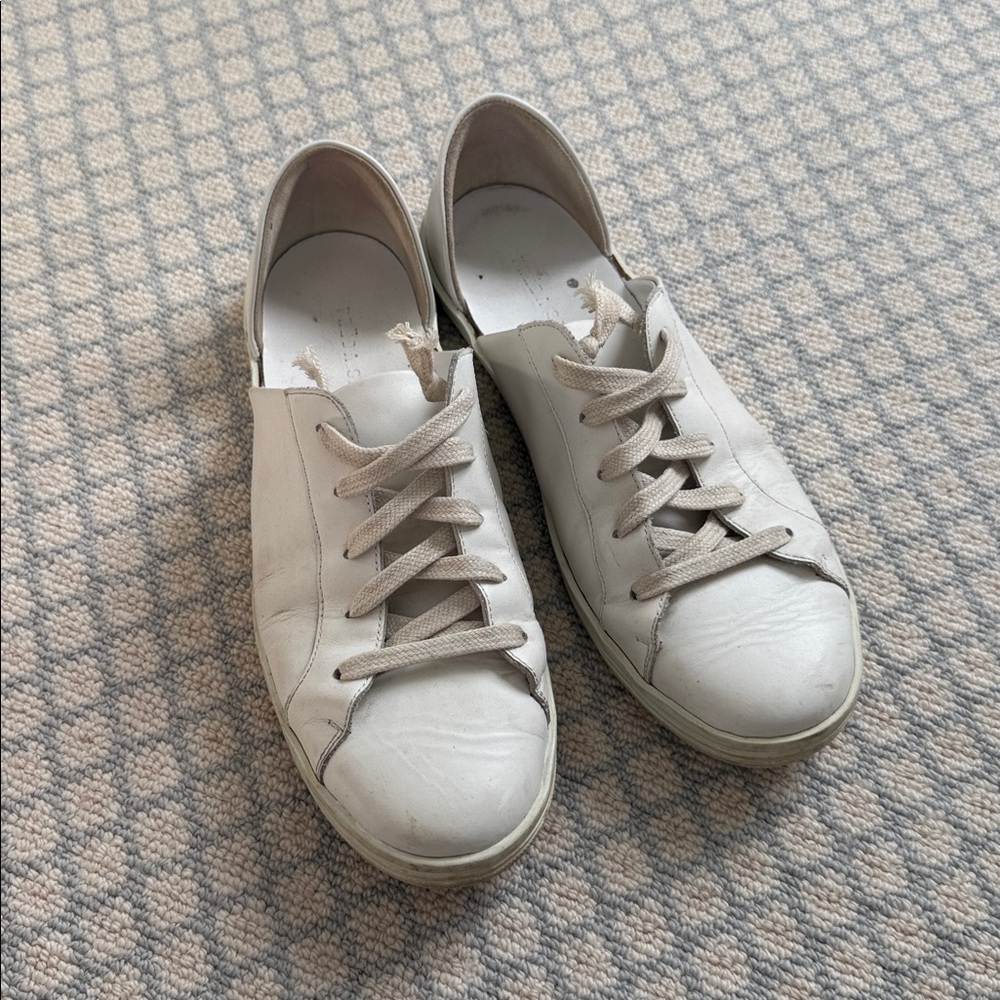 Freda Salvador EDA D'ORSAY SNEAKER - 7.5 / White Calf